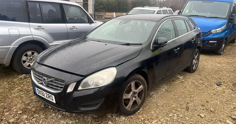 łódzkie Volvo V60 cena 7495 przebieg: 130000, rok produkcji 2012 z Knurów